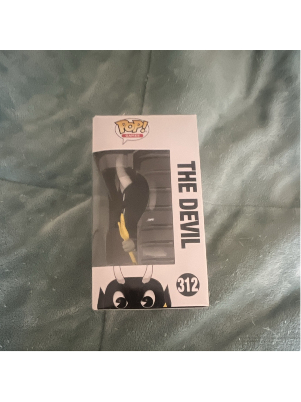 Funko Pop! Games Cuphead The Devil #312 Vinyl Figure (Unopened) VAULTED - Picture 2 of 5